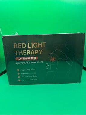Red Light Therapy for Shoulder-black